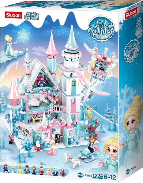 Sluban Girl's Dream | Set constructie Castelul de Gheata